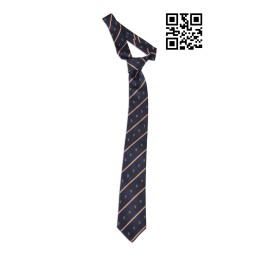 BT023 fashion silk design secondary school logo pattern tie supplier company BT023 fashion silk design secondary school logo pattern tie supplier company